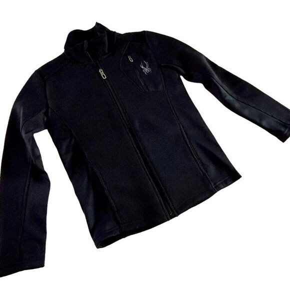 Spyder Ribbed Full Zip Jacket - Picture 1 of 7